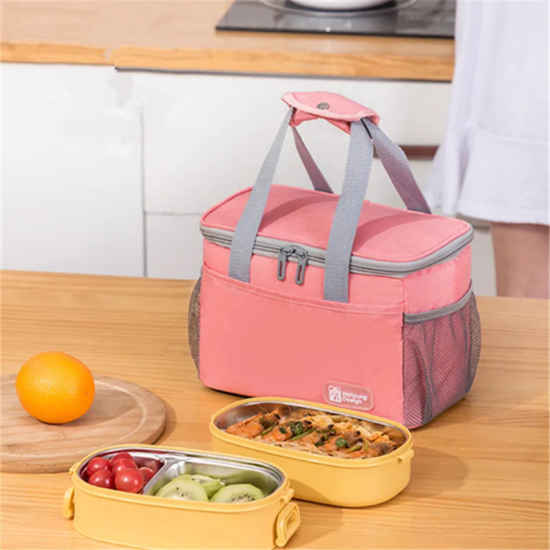 Women's Insulated Lunch Bag Large Waterproof Cooler Tote Insulated Lunch Bag Richie's