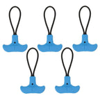 5-Pack T-Shape Zipper Pull Replacement for Bags & Tents Zipper Pull Replacement Richie's blue
