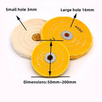 Cotton Buffing Wheel 2–8 Inch Jewelry Mirror Polishing Wheel Buffing Polishing Wheel Richie's