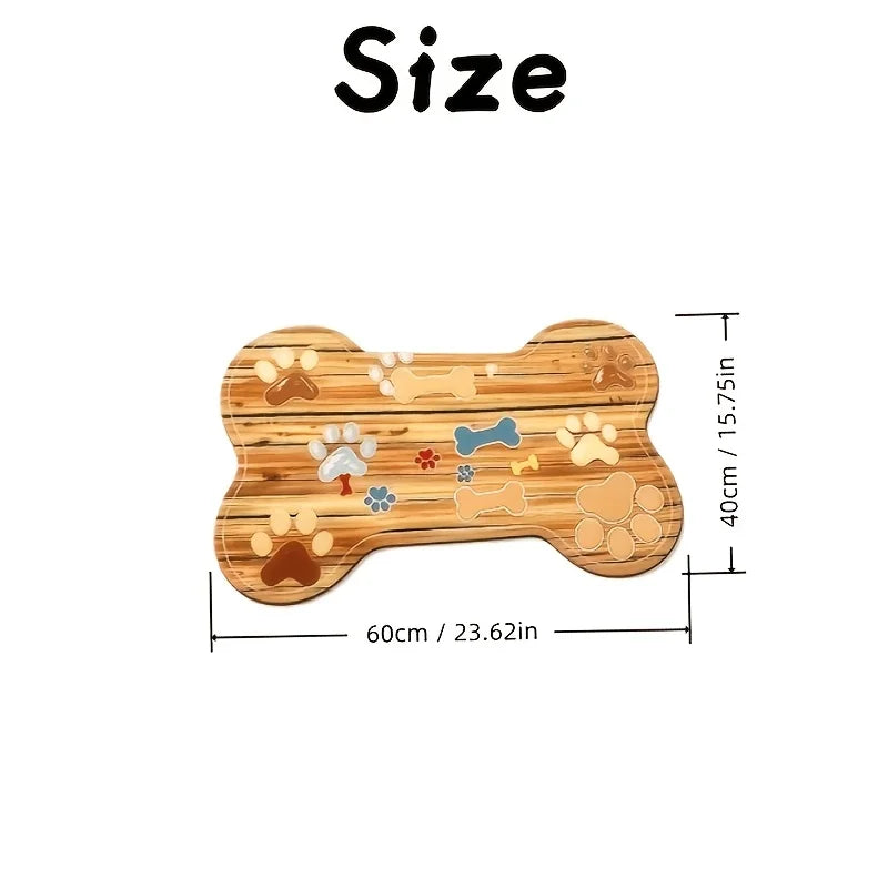 Large Non-Slip Pet Feeding Mat – Quick-Dry Dog Bowl Mat Pet Feeding Mat Richie's