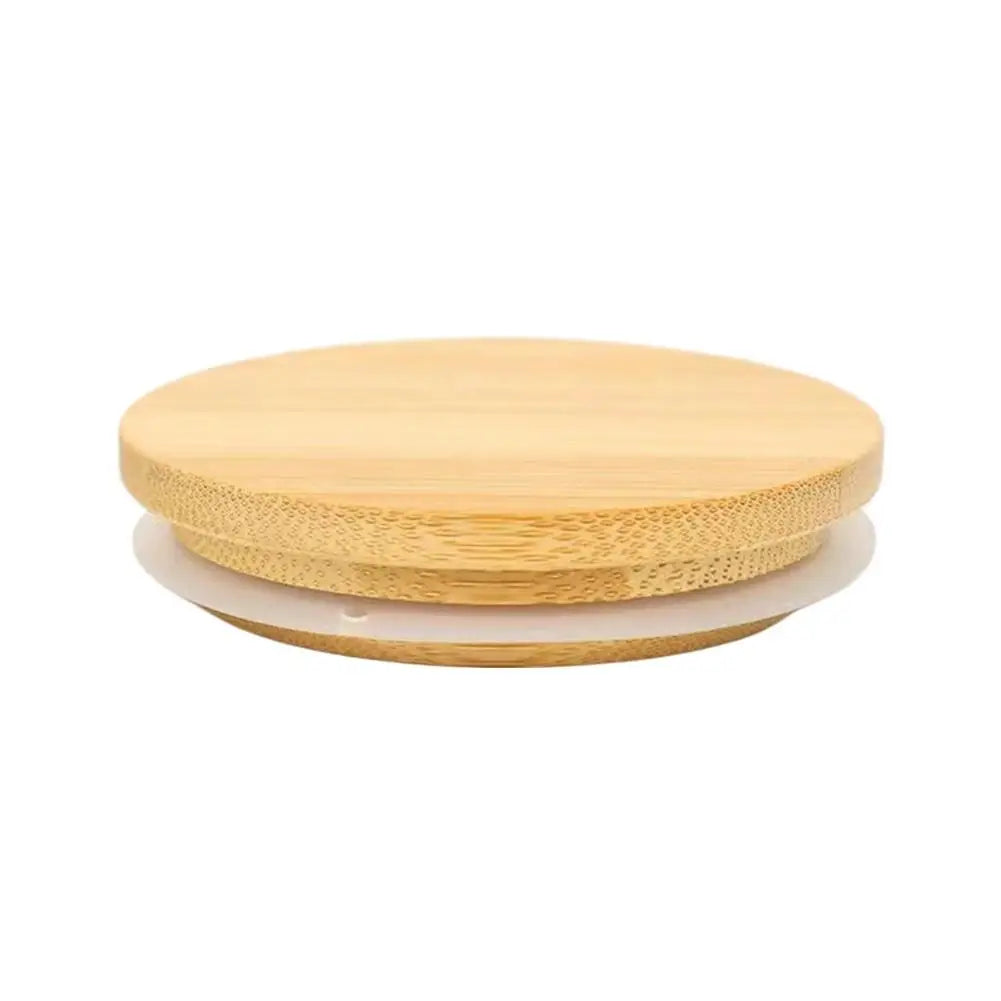 Round Wood Mason Jar Lids with Silicone Seal – 5 Sizes Mason Jar Lid Richie's C