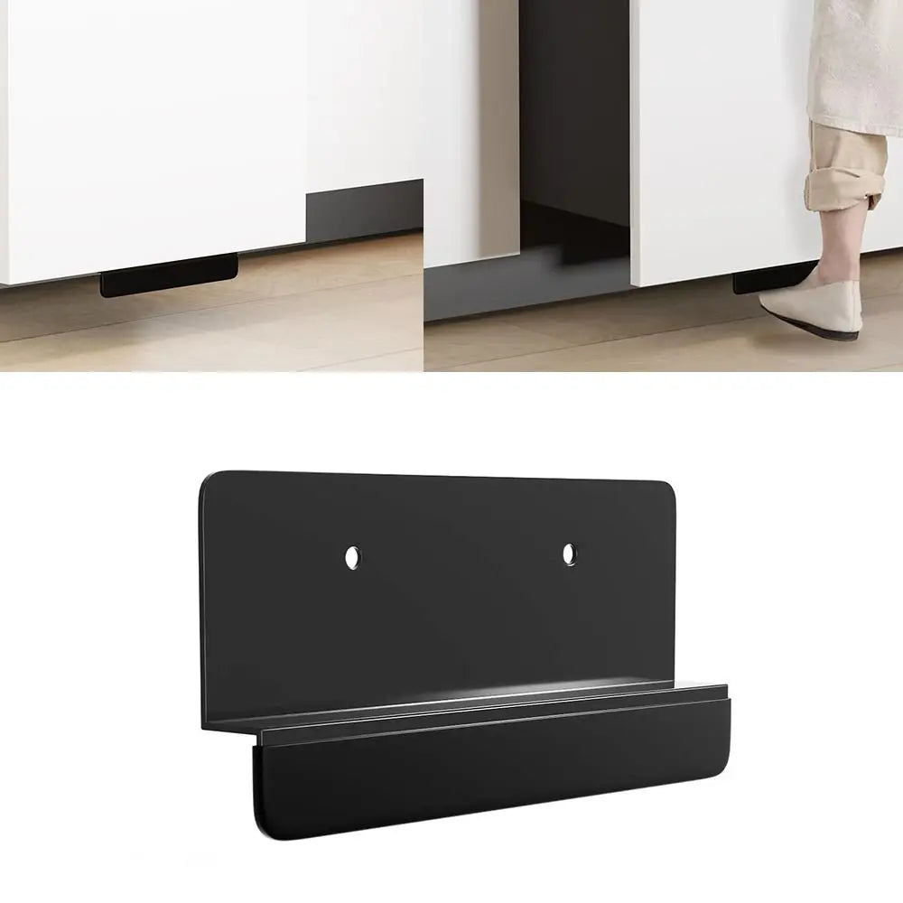 Hands-Free Cabinet Foot Pull Bracket | Carbon Steel Touchless Cabinet Foot Pull Richie's
