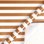 Metallic Striped Gift Wrapping Paper Roll – Silver & Gold Gift Wrapping Paper Richie's 1roll