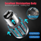 BA20D LED Motorcycle Headlight 12000LM Hi/Lo Beam 12V Fog Lamp LED Motorcycle Headlight Richie's