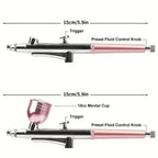Portable Single Action Airbrush Pen – 0.3mm Nozzle Spray Gun Airbrush Spray Gun Richie's