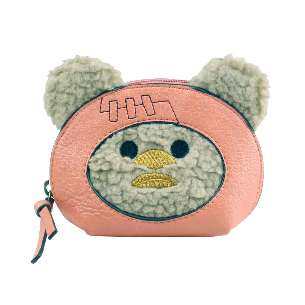 3D Bear Women's Coin Purse Makeup Bag & Earbud Pouch Coin Purse Pouch Richie's A9306