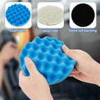 6-Inch Car Polishing Buffing Pad Kit – Sponge & Wool Pads Car Polishing Pad Kit Richie's