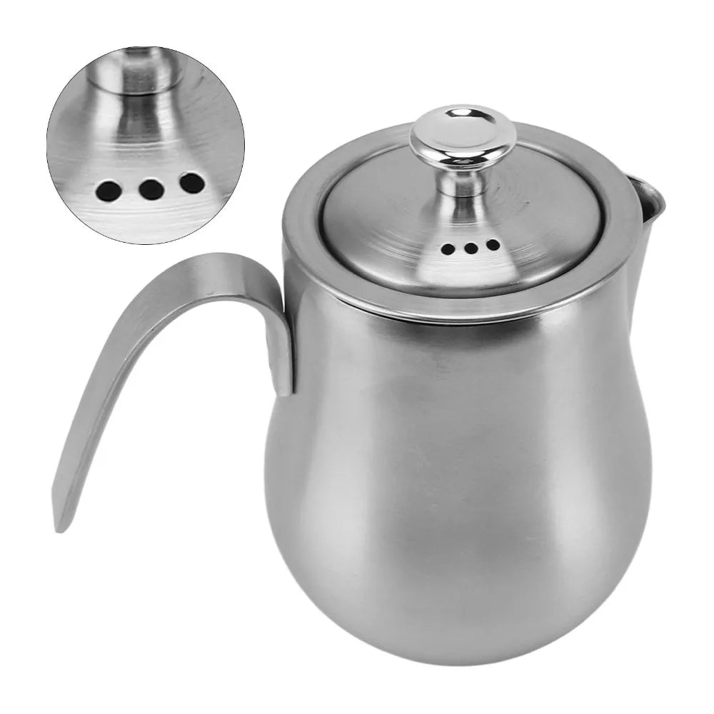 Stainless Steel Moka Pot with Built-In Filter | Richie's Stovetop Coffee Maker Richie's
