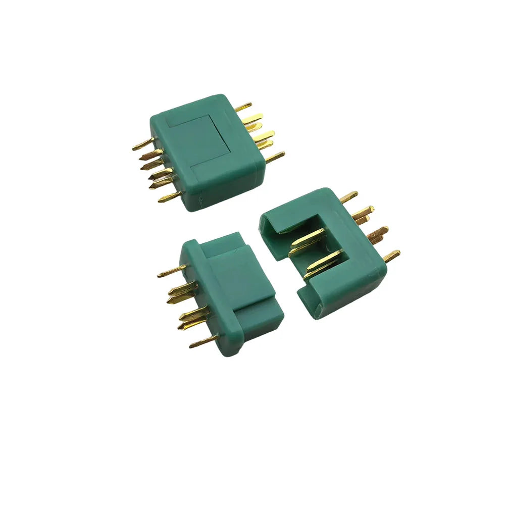 5 Pairs MPX 6-Pin RC Connectors – Male &amp; Female LiPo ESC Plugs RC Connector Plugs Richie's