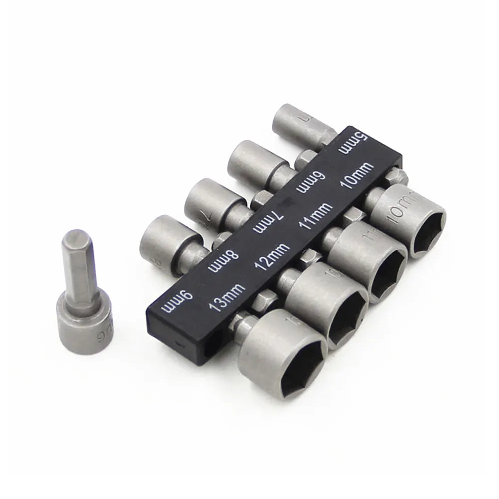 Binoax Hex Socket Wrench & Screwdriver Extension Rod Set Socket Tool Set Richie's 9pcs sleeve