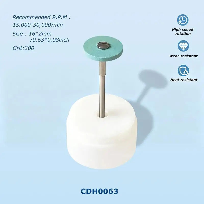 Green Diamond Polishing Stone Grinder – 2.35mm Shank Coarse Grit Diamond Grinding Bit Richie's A4