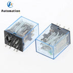 MY3NJ 11-Pin Micro Electromagnetic Relay DC12V 24V AC220V Electromagnetic Relay Richie's