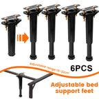 Adjustable Bed Center Support Legs 19–32cm | 6/4pcs Set Bed Support Legs Richie's