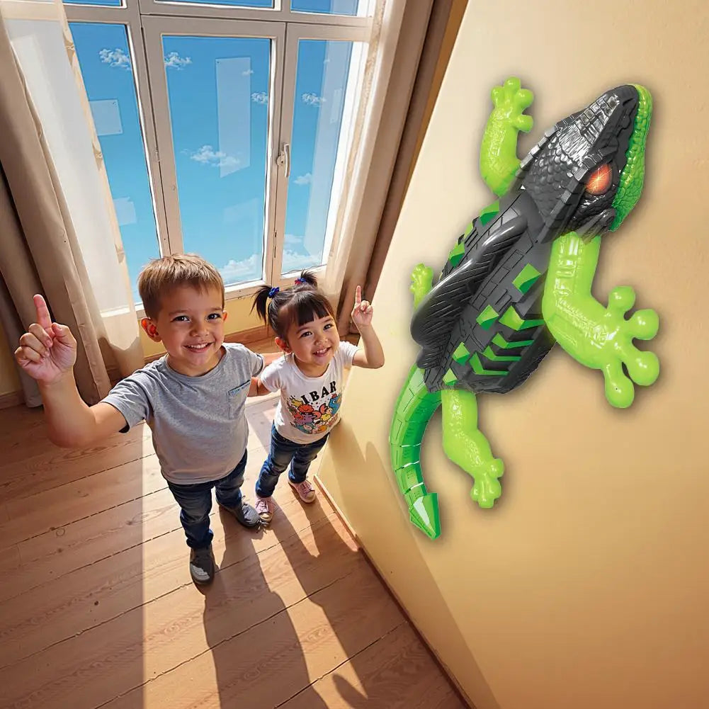 RC Wall Crawling Gecko Remote Control Lizard Toy with LED RC Crawling Toy Richie's