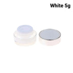 Empty Acrylic Cosmetic Cream Jars 5g–30g | Travel Containers Cosmetic Cream Jar Richie's 5g White