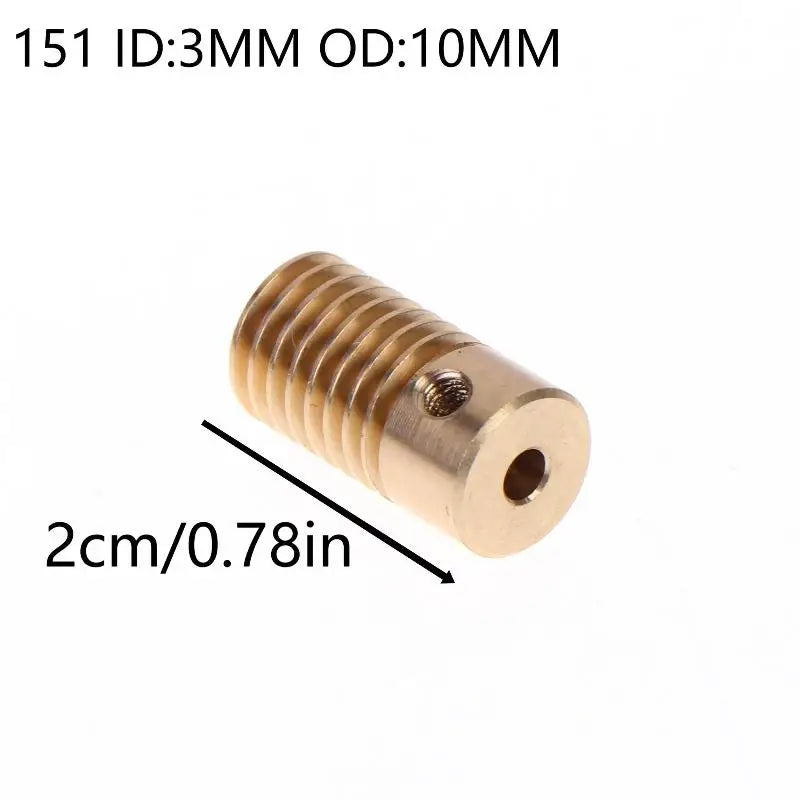 0.5M Copper Worm Gear 065/151 Turbine – Gold, 1 PC Worm Gear Richie's A2