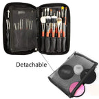 Professional Makeup Brush Bag & Travel Cosmetic Organizer Makeup Cosmetic Bag Richie's