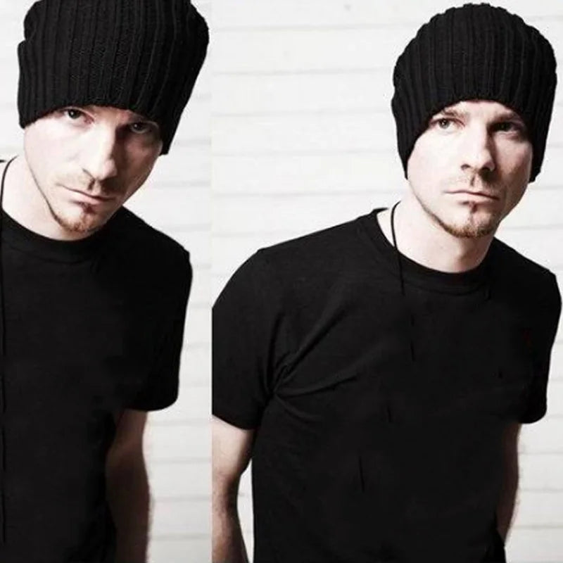 Unisex Knitted Winter Beanie Hat – Warm Casual Skull Cap Knitted Beanie Hat Richie's