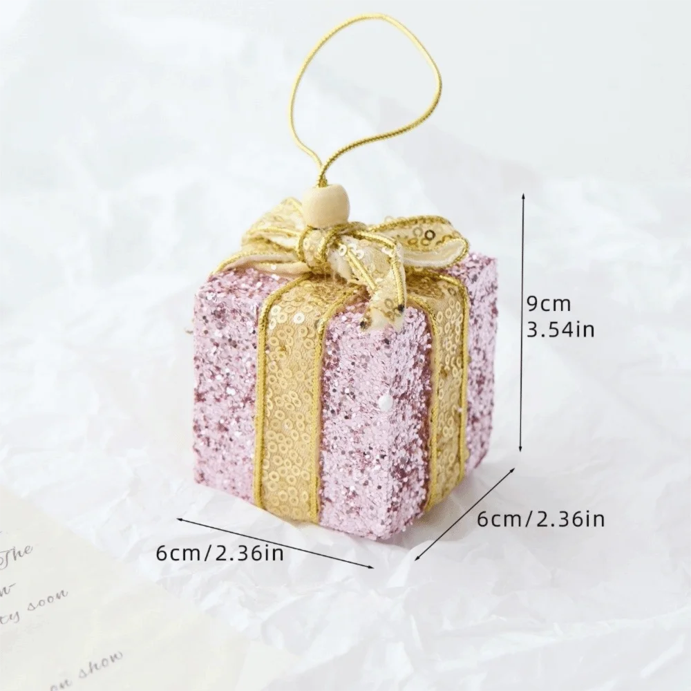 Pink Shatterproof Christmas Ornaments – Velvet Foam Ball Hangings Christmas Ornaments Richie's Gift 3