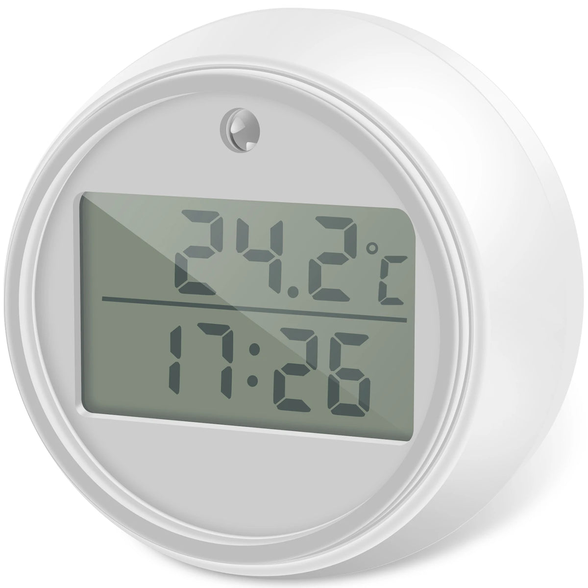 Floating Digital Pool Thermometer with Timer & LED Alert Pool Thermometer Richie's White