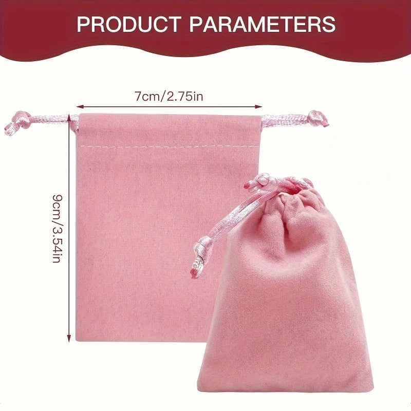 20pcs Drawstring Jewelry Gift Bags – Soft Cloth Pouches Jewelry Gift Bags Richie's