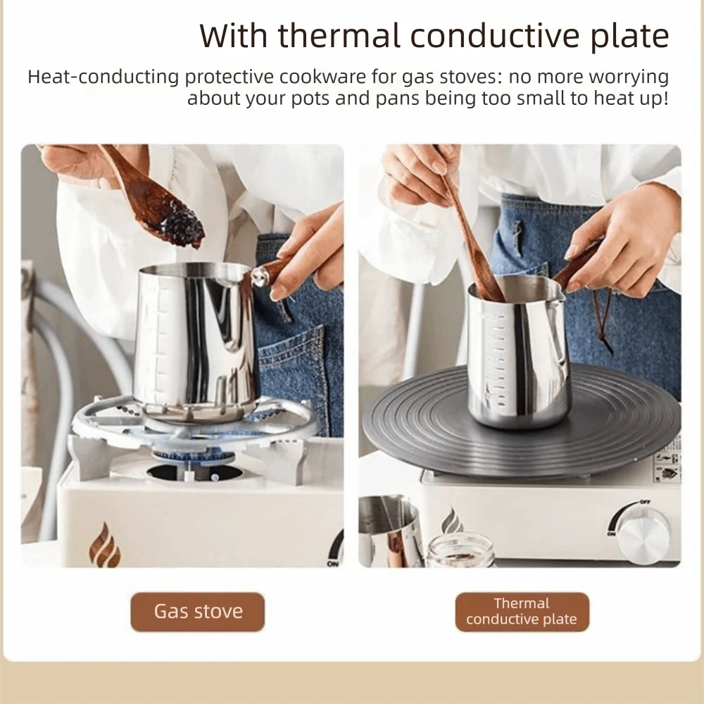 304 Stainless Steel Milk Heating Pot with Graduated Scale Milk Heating Pot Richie's