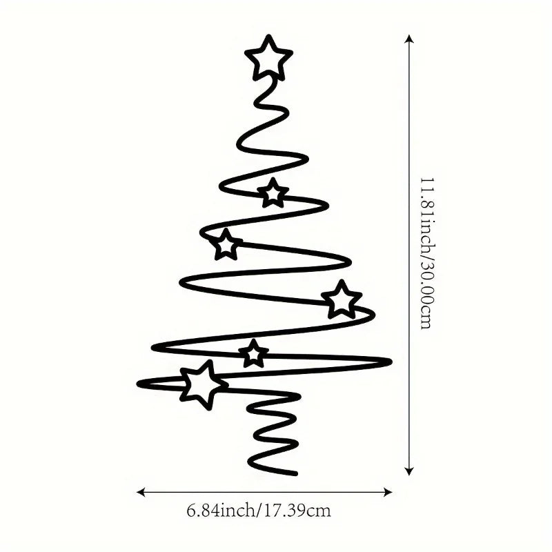 Metal Christmas Tree Wall Art – Indoor & Outdoor Holiday Decor Christmas Wall Decor Richie's