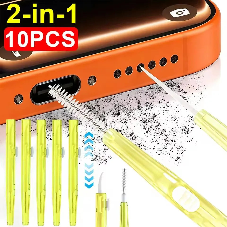 2-in-1 Dual-End Phone & Earphone Cleaning Brush Kit Device Cleaning Brush Richie's