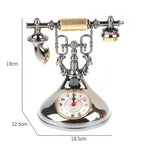 Retro Telephone Alarm Clock – European Style Desk Ornament Decorative Alarm Clock Richie's