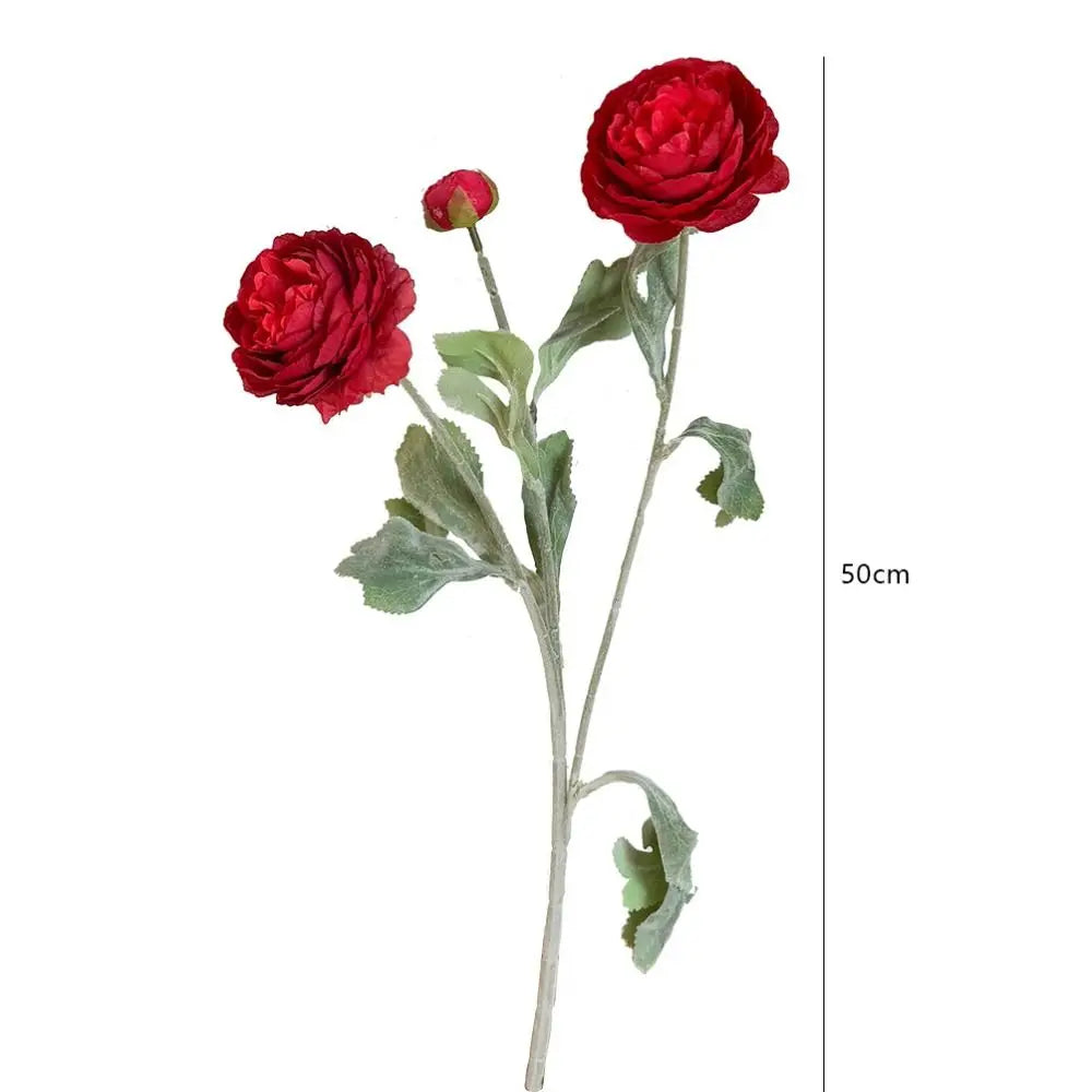 3-Head Silk Peony Artificial Bouquet – Wedding & Home Décor Artificial Flower Bouquet Richie's