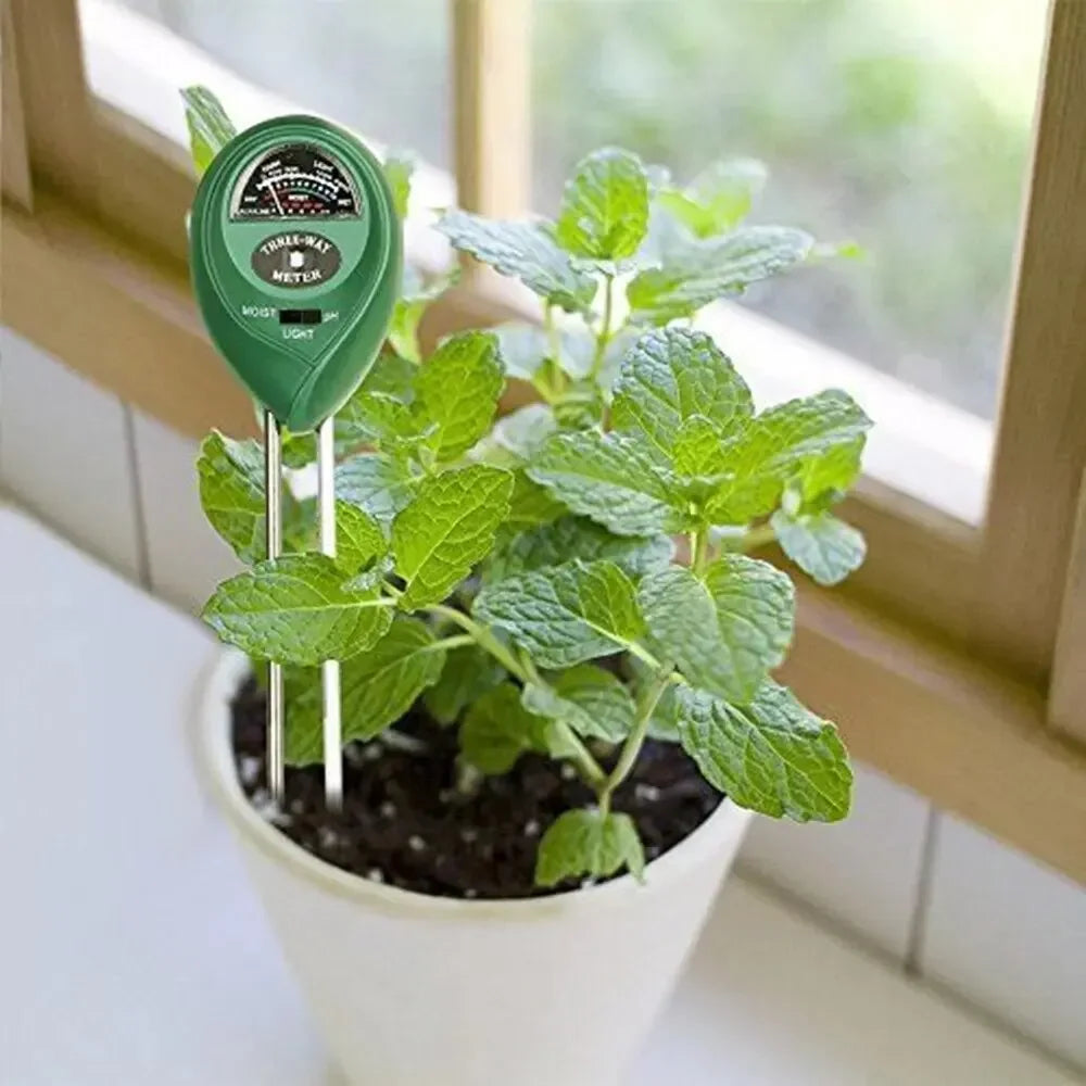 3-in-1 Soil Moisture, pH & Light Meter for Garden Plants Soil Moisture Meter Richie's