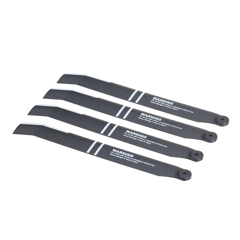 XK K170 RC Helicopter Main Propeller Blade Group – Black RC Helicopter Parts Richie's