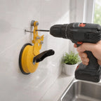 Suction Base Drill Guide – Metal Fixture for Glass & Tile Holes Drill Alignment Guide Richie's