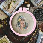 4-Piece Adjustable Embroidery Hoop Set – Cross Stitch Frames Embroidery Hoop Set Richie's