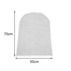 Clear Garment Bags for Wedding Dresses – Dustproof Covers Garment Storage Bag Richie's 50x70cm