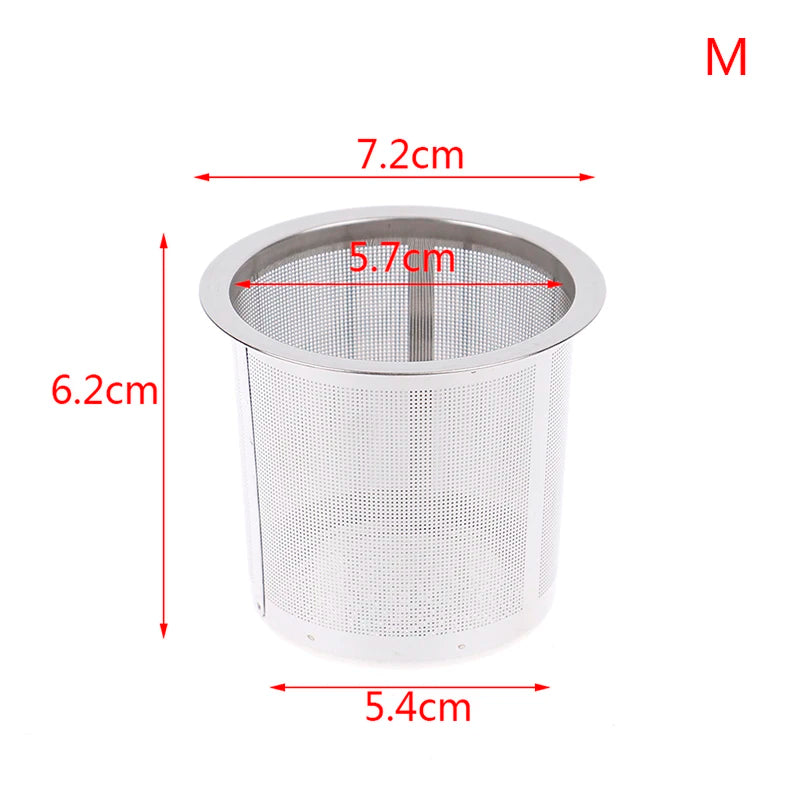 Stainless Steel Tea Strainer Fine Mesh Infuser 6.7–7.2CM Tea Strainer Richie's M