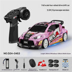 Hstar 1/24 4WD Drift RC Car Gyro 2.4G High-Speed Racing Model Drift RC Car Richie's 04S3