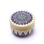 Retro Floral Tin Can 4oz – Tea, Candy & Sweet Storage Box Tin Storage Box Richie's 7