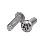 304 Stainless Torx Security Screws M2–M8 Pan Head Machine Bolt Security Machine Screws Richie's