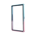 Gradient Aluminum Trading Card Case 35PT UV Double-Sided Glass Trading Card Case Richie's Blue pink