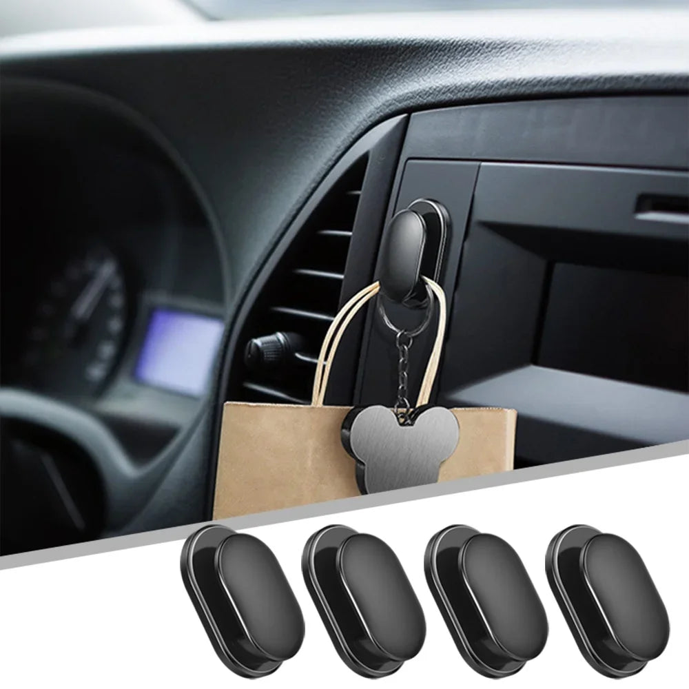 Mini Self-Adhesive Car Hooks – Cable, Key & Dashboard Organizer Car Interior Hook Richie's