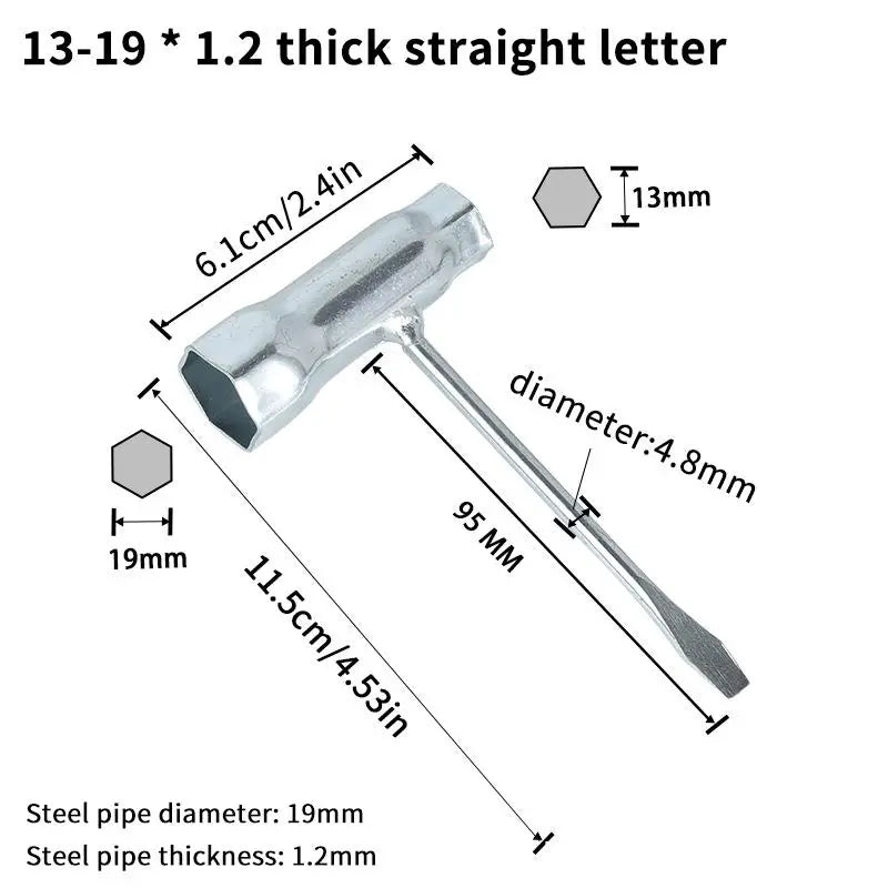 2-in-1 Spark Plug Socket Wrench – High Carbon Steel Spanner Socket Wrench Tool Richie's 13 1912