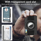 Zeeker Men's Metal Wallet | AirTag Bracket & RFID Blocking Metal Card Wallet Richie's