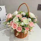 Faux Silk Artificial Roses Long Stem Fake Flowers – Home & Wedding Artificial Silk Flowers Richie's