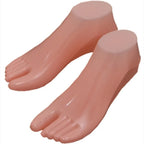 Female Plastic Mannequin Foot Model Pair – Shoe & Sock Display Mannequin Foot Display Richie's