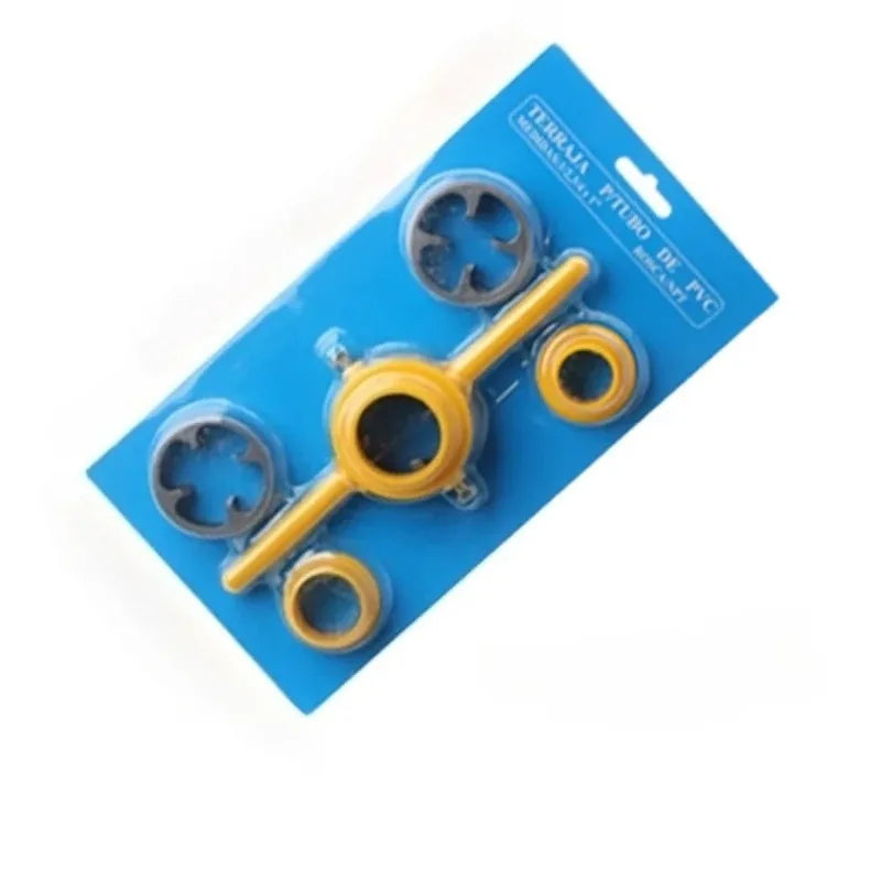 6-Piece NPT Pipe Threader Set – 1/2, 3/4 & 1" Die Wrench Kit Pipe Threader Set Richie's