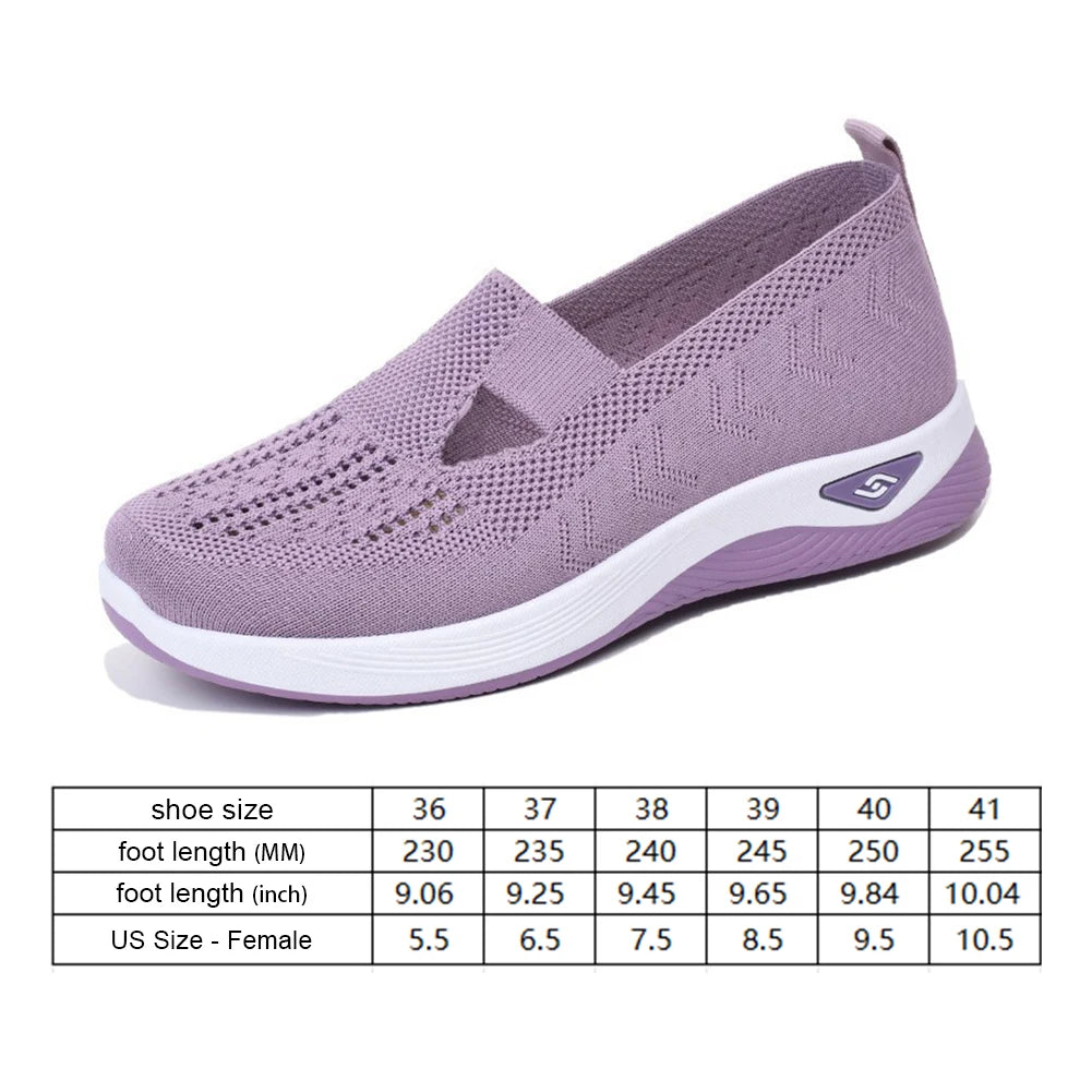 Women's Breathable Barefoot Sneakers with Arch Support Women's Walking Sneakers Richie's