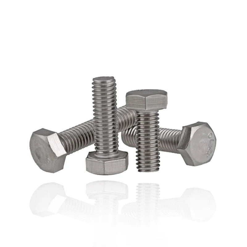 M6–M12 Fine Thread Hex Head Screws 304 Stainless DIN933 Hex Head Screws Richie's