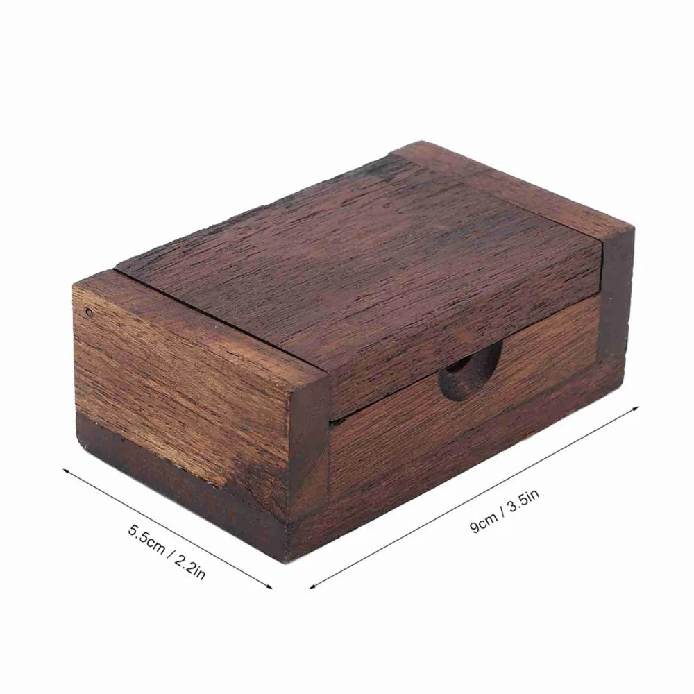 Refillable Wooden Toothpick Holder with Flip Cover – Mini Box Toothpick Holder Richie's