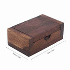 Refillable Wooden Toothpick Holder with Flip Cover – Mini Box Toothpick Holder Richie's
